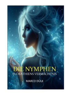 High-Fantasy Buchcover Die Nymphen Florathiens Vermächtnis von Marco Dülk